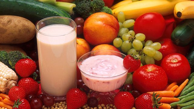 Healthy food for teeth